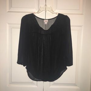NWOT Embroidered Mossimo Top